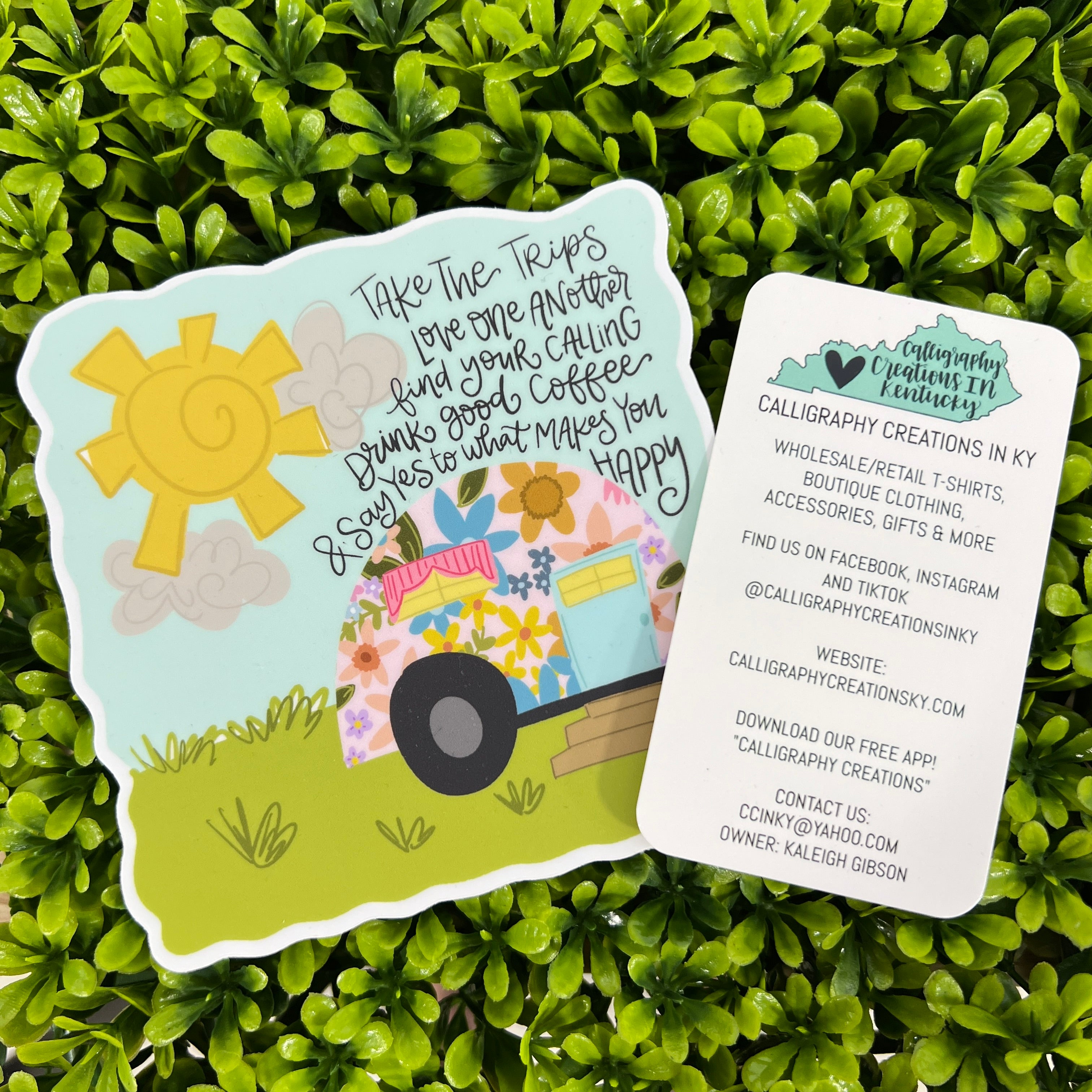 Say Yes Sticker - Doodles By Rebekah