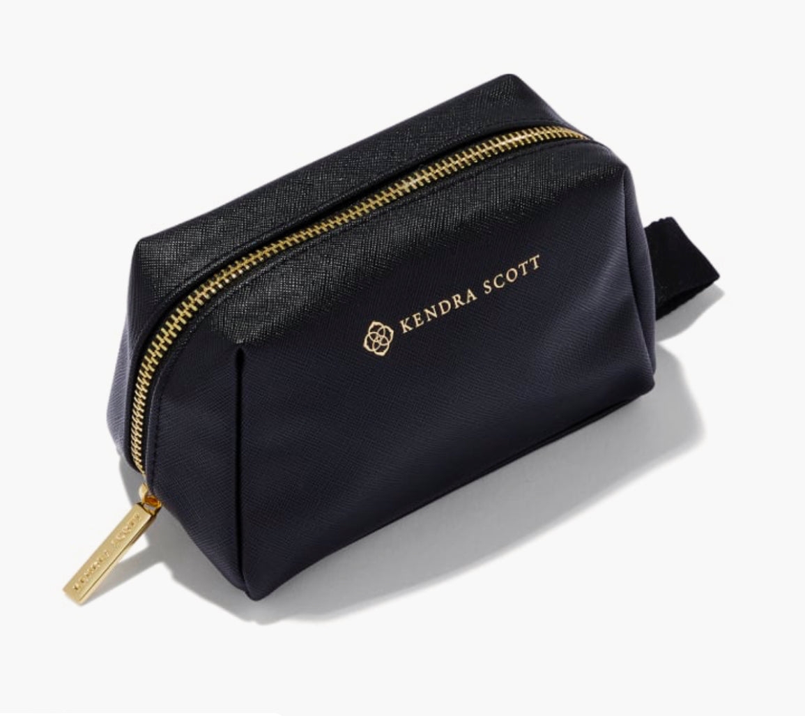 Kendra Scott Small Cosmetic Zip Case • Multiple Colors