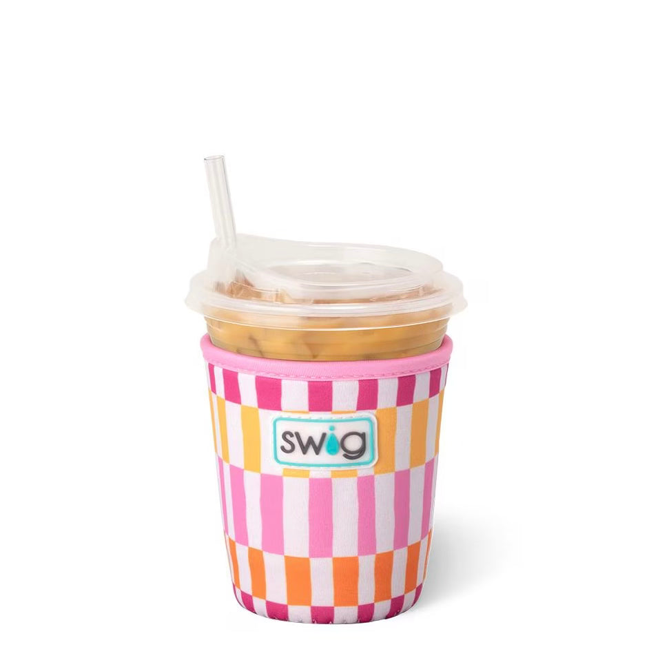 Sherbet Stripe Small Swig Iced Cup Coolie