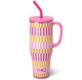 Sherbet Stripe 40 oz Swig Mega Mug