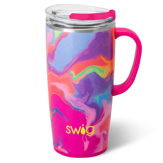 Candy Crush 22 oz Swig Travel Mug