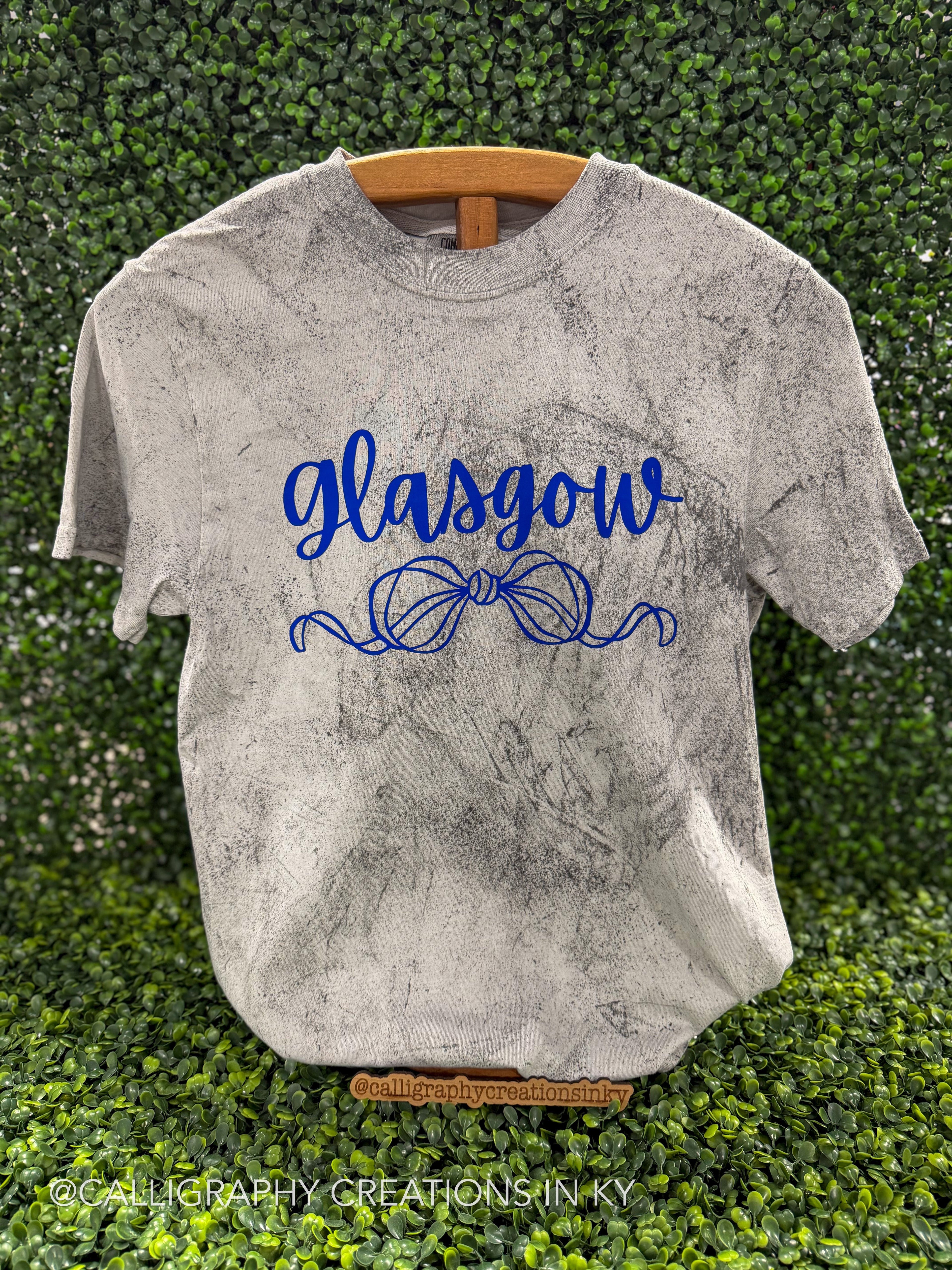 Picture of glasgow bow colorblast CC Tee