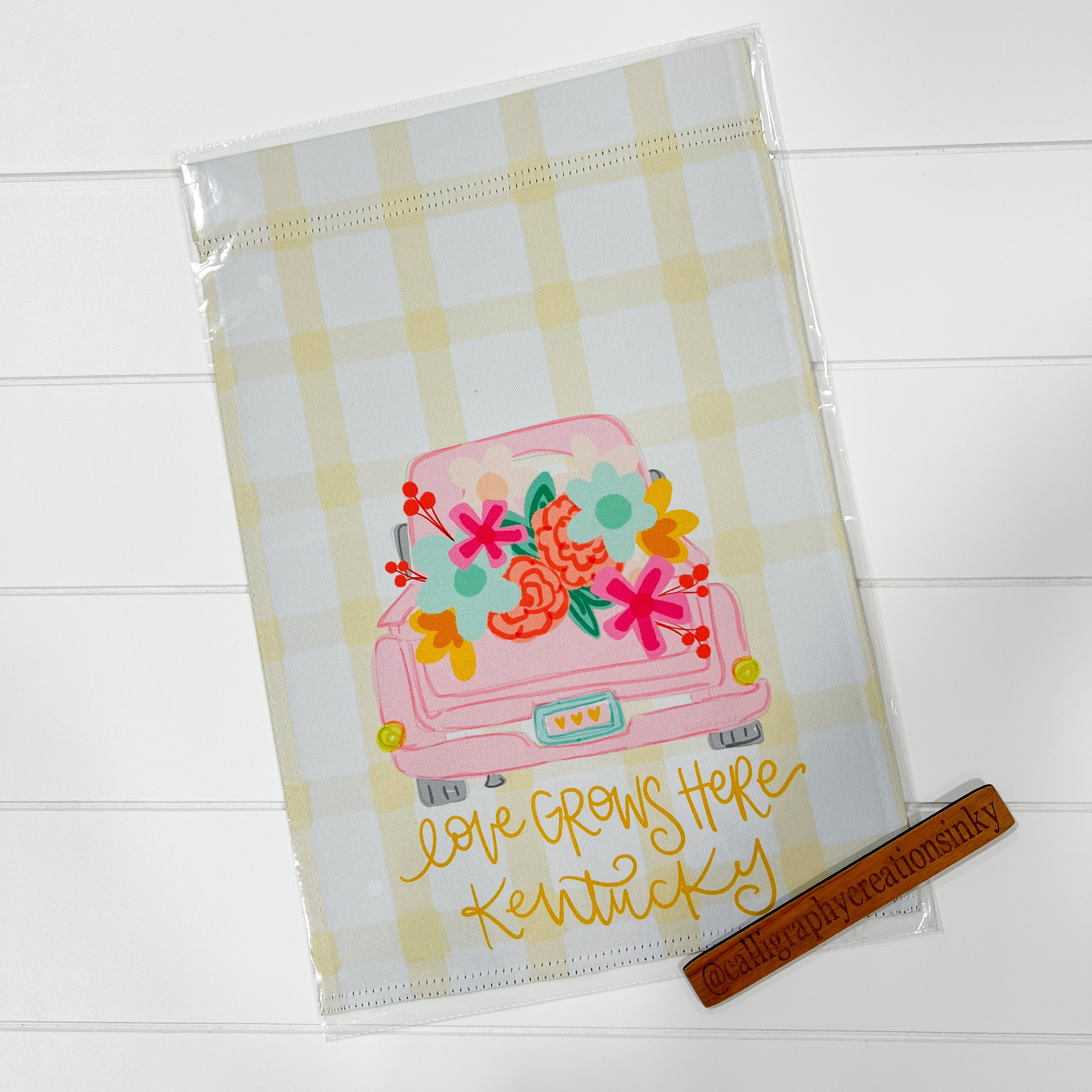 Doodles by Rebekah Garden Flag