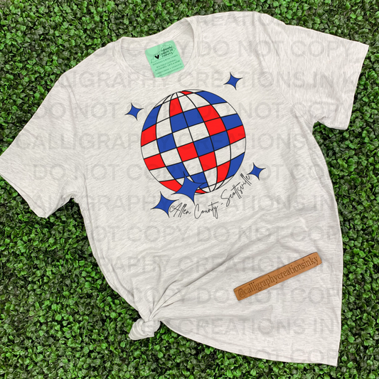PREORDER • Original Allen County-Scottsville Disco Tee/Sweatshirt
