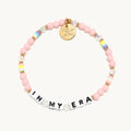 In My Era / Pink Frosting Little Words Project Beaded Bracelet