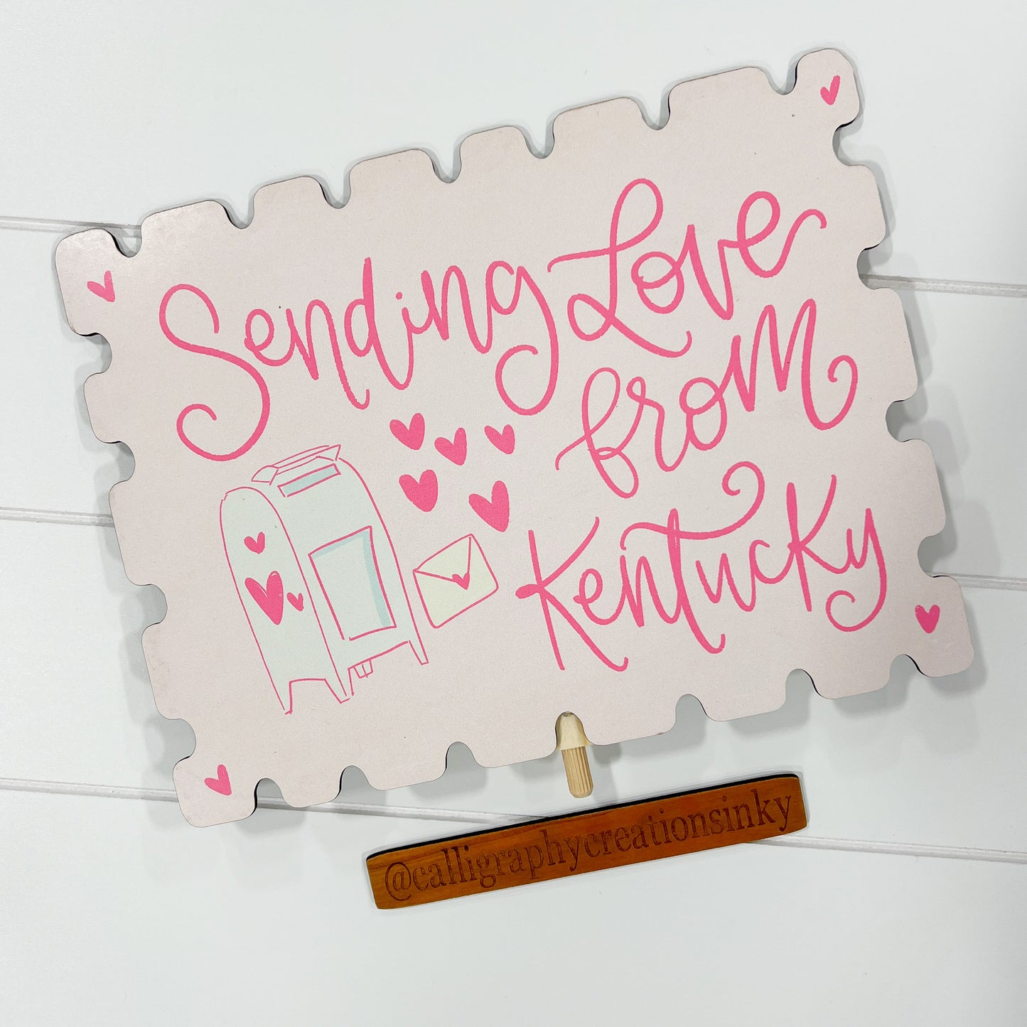 Sending Love From KY Topper | Doodles By Rebekah Topper