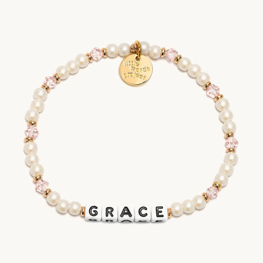 Grace / Air Spun Little Words Project Beaded Bracelet