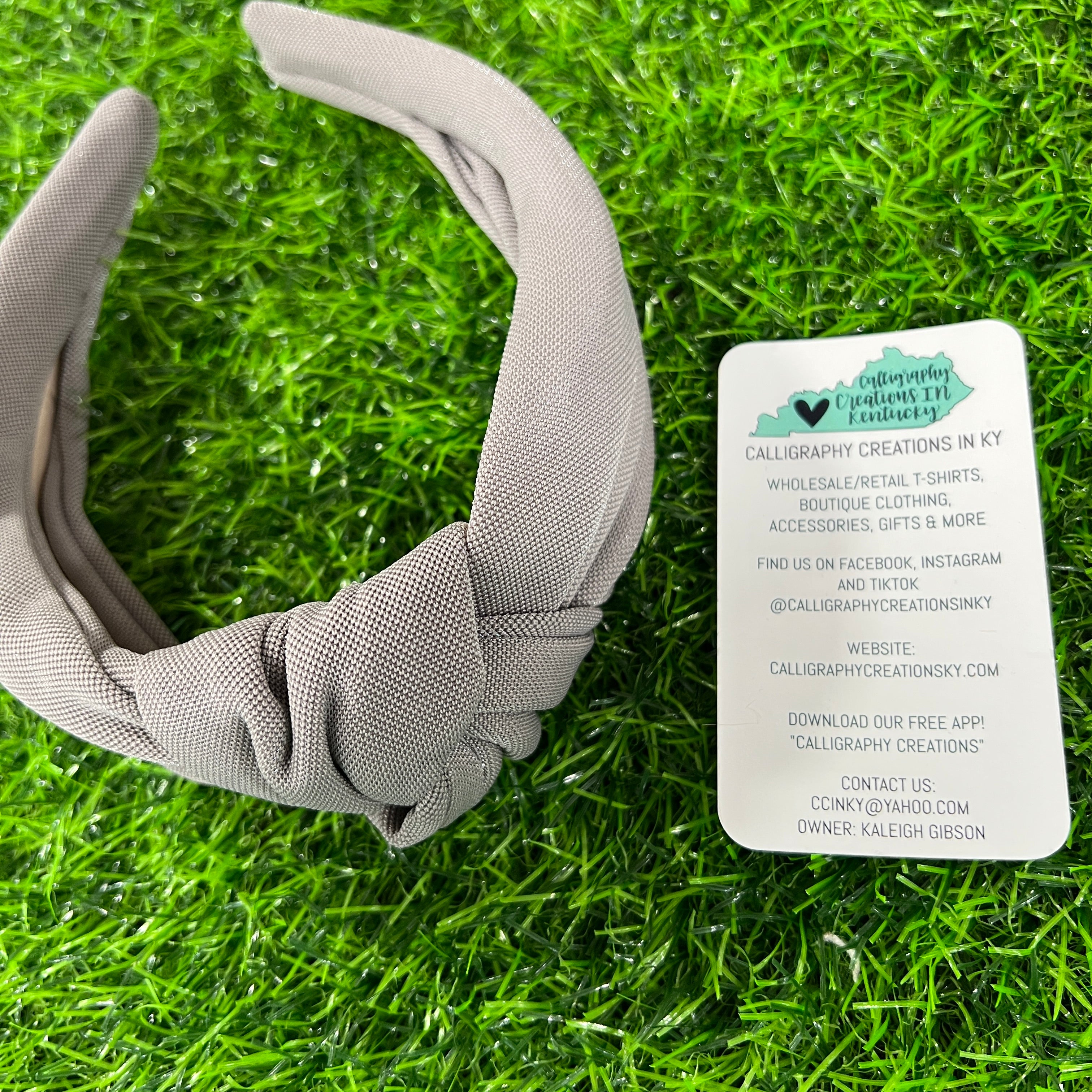 Gray Headband