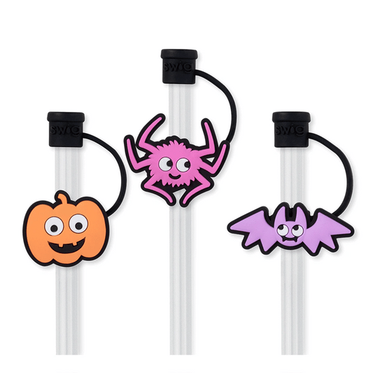 Sweet And Spooky Swig Straw Topper Set FINAL SALE