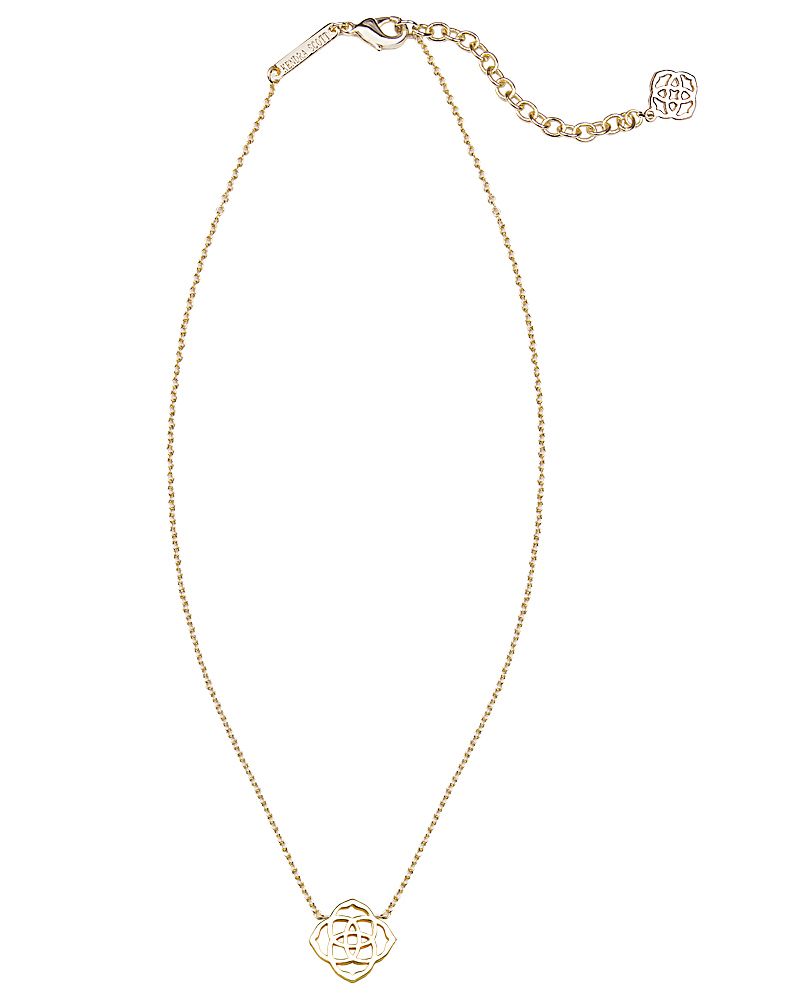 Kendra Scott Decklyn Pendant Necklace - Gold Metal