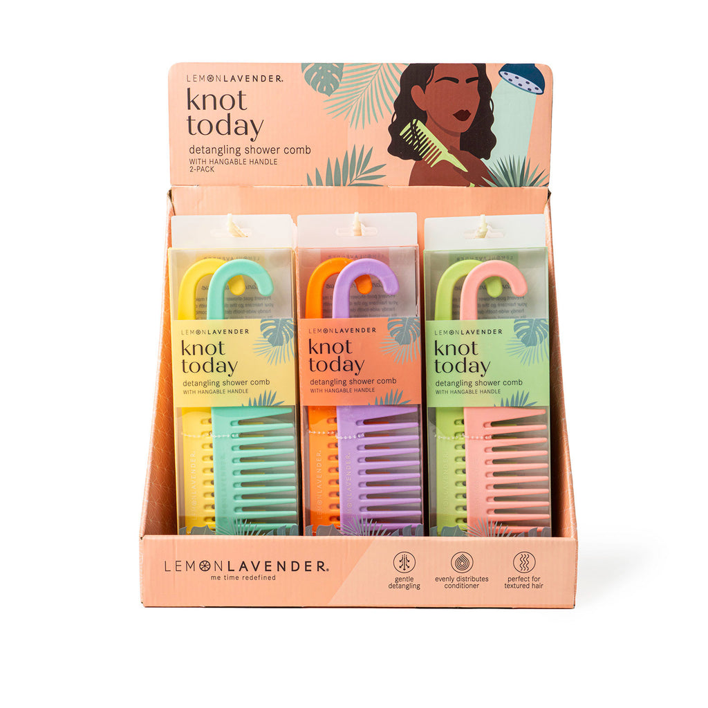 Knot Today Shower Detangling Comb Pack