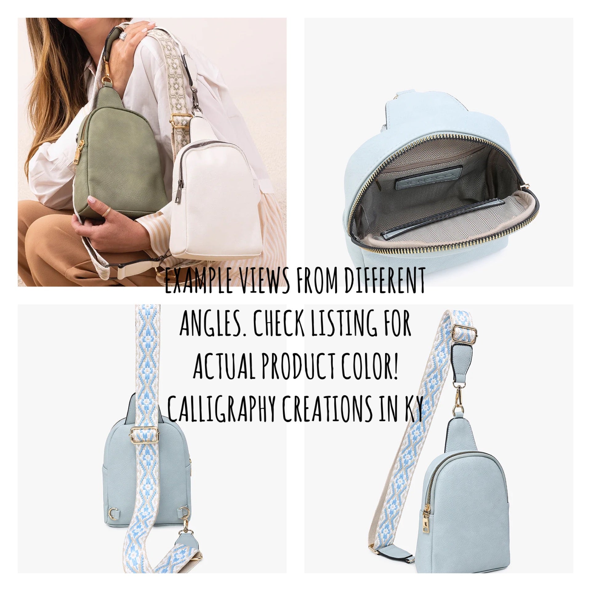 Brown | Guitar Strap Sling Bag