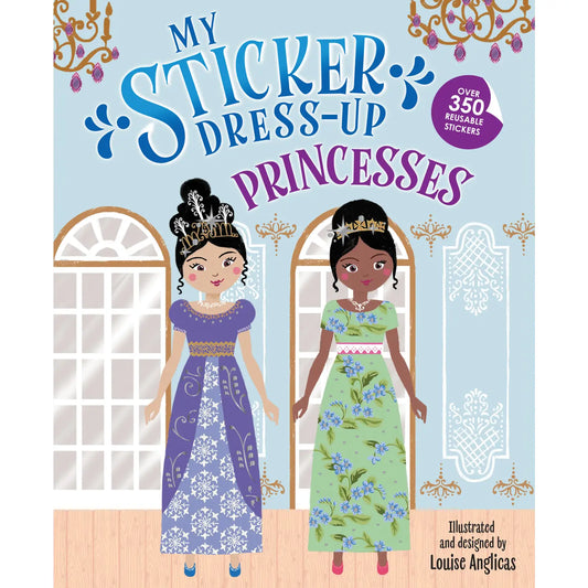 My Sticker Dress-up Princesses Book