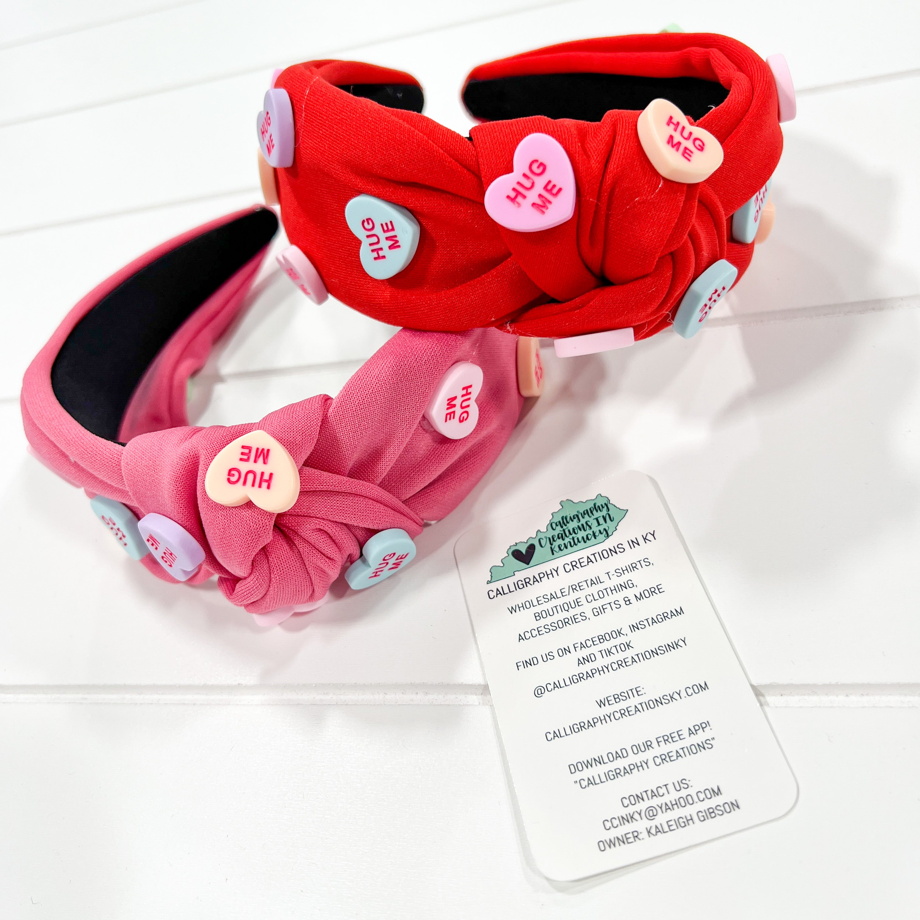 Conversation Hearts Headband