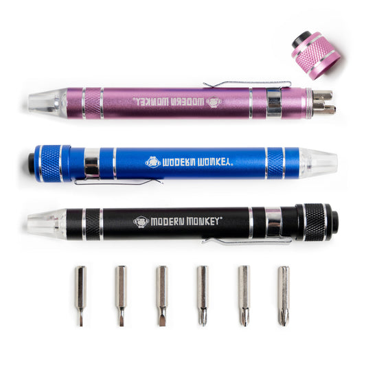 6-in-1 Mini LED Screwdriver