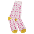 Flower Pink Cozy Cali Crew | World’s Softest Socks