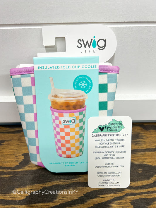 Check Mate Swig Iced Cup Coolie