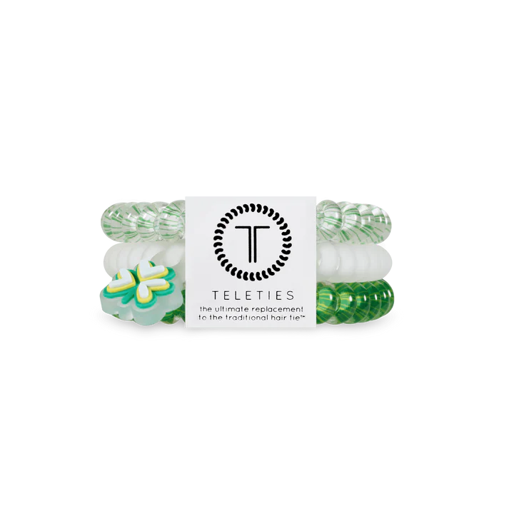 Clover Craze- TELETIES Hair Ties