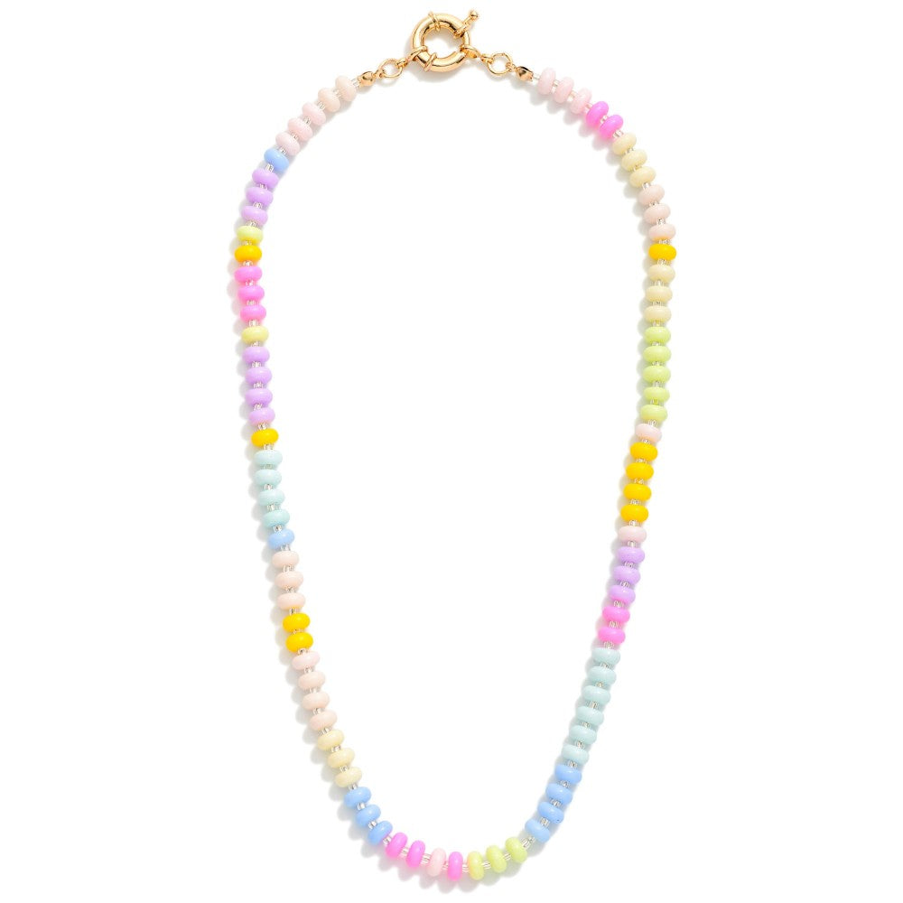 Pastel Luca Beaded Necklace