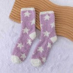 Purple | Stars Socks