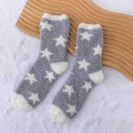 Grey | Stars Socks