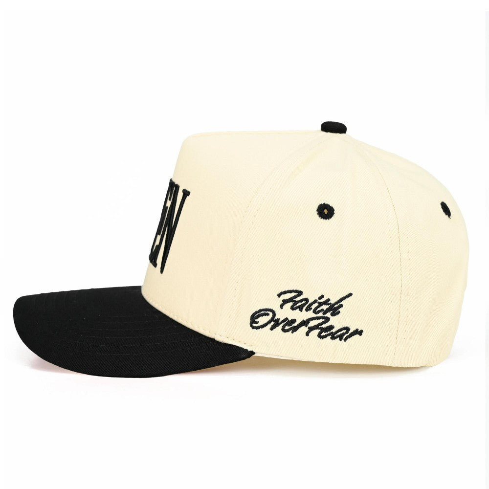 Black | Embroidered Amen Hat