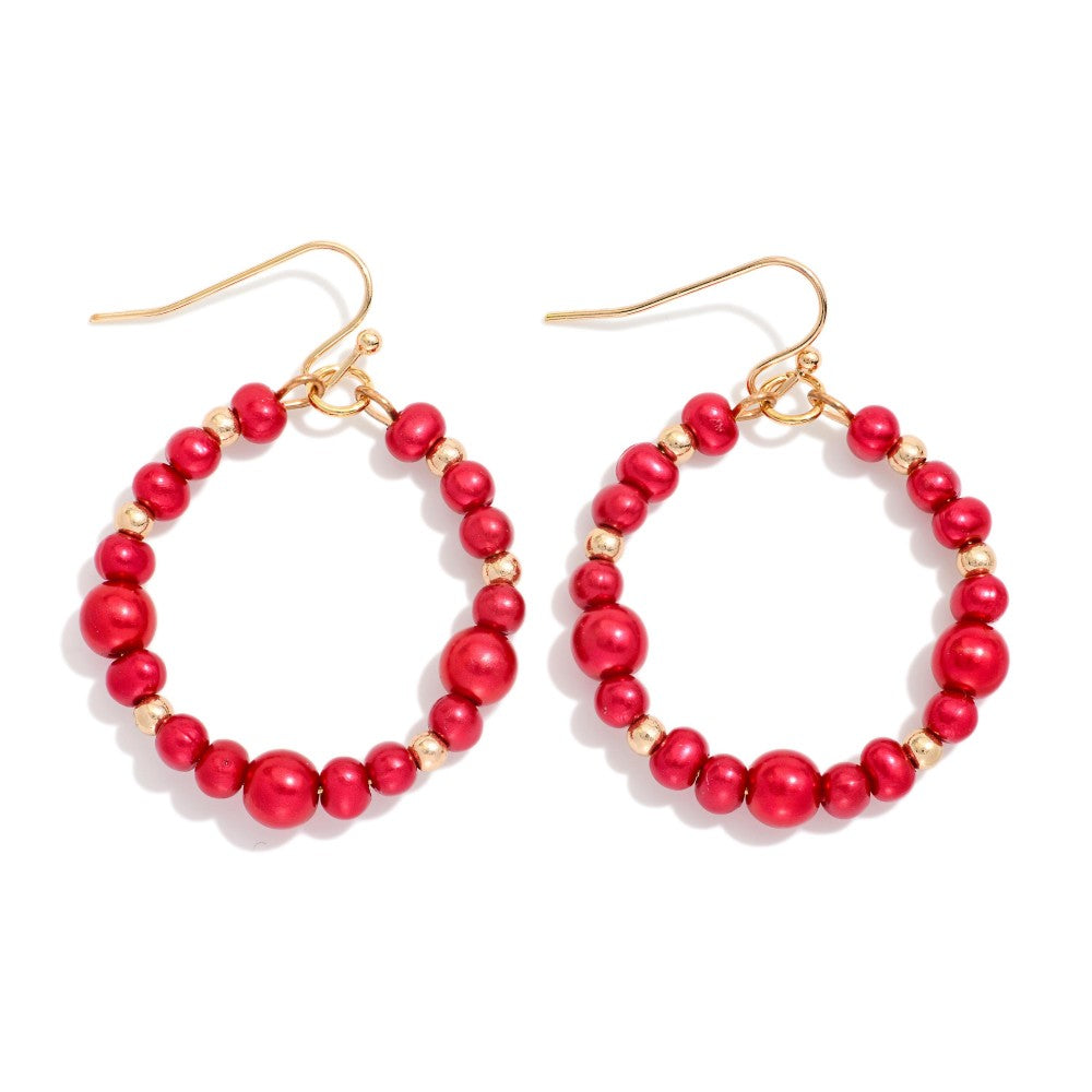 Red Patricia Earrings