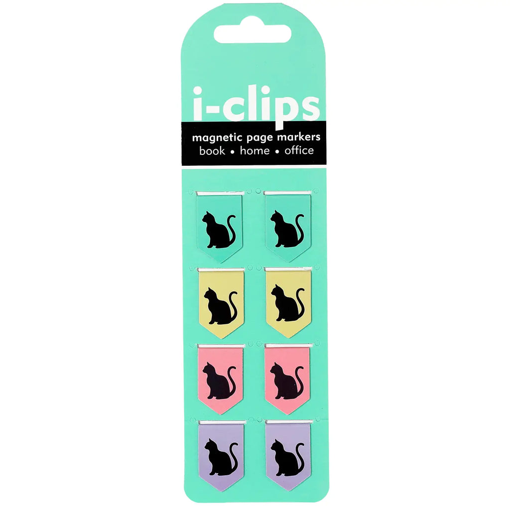 Black Cats Magnetic Page Markers