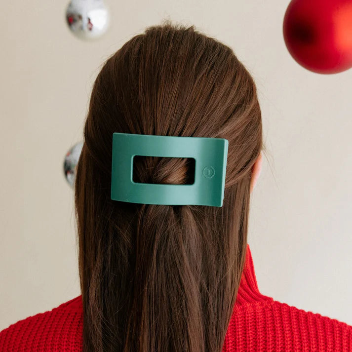 Fir Real - Flat Rectangle TELETIES Hair Clip