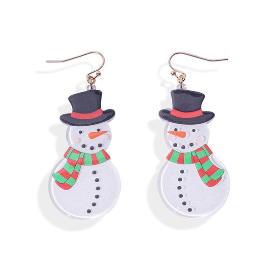 Acrylic Frosty Earrings