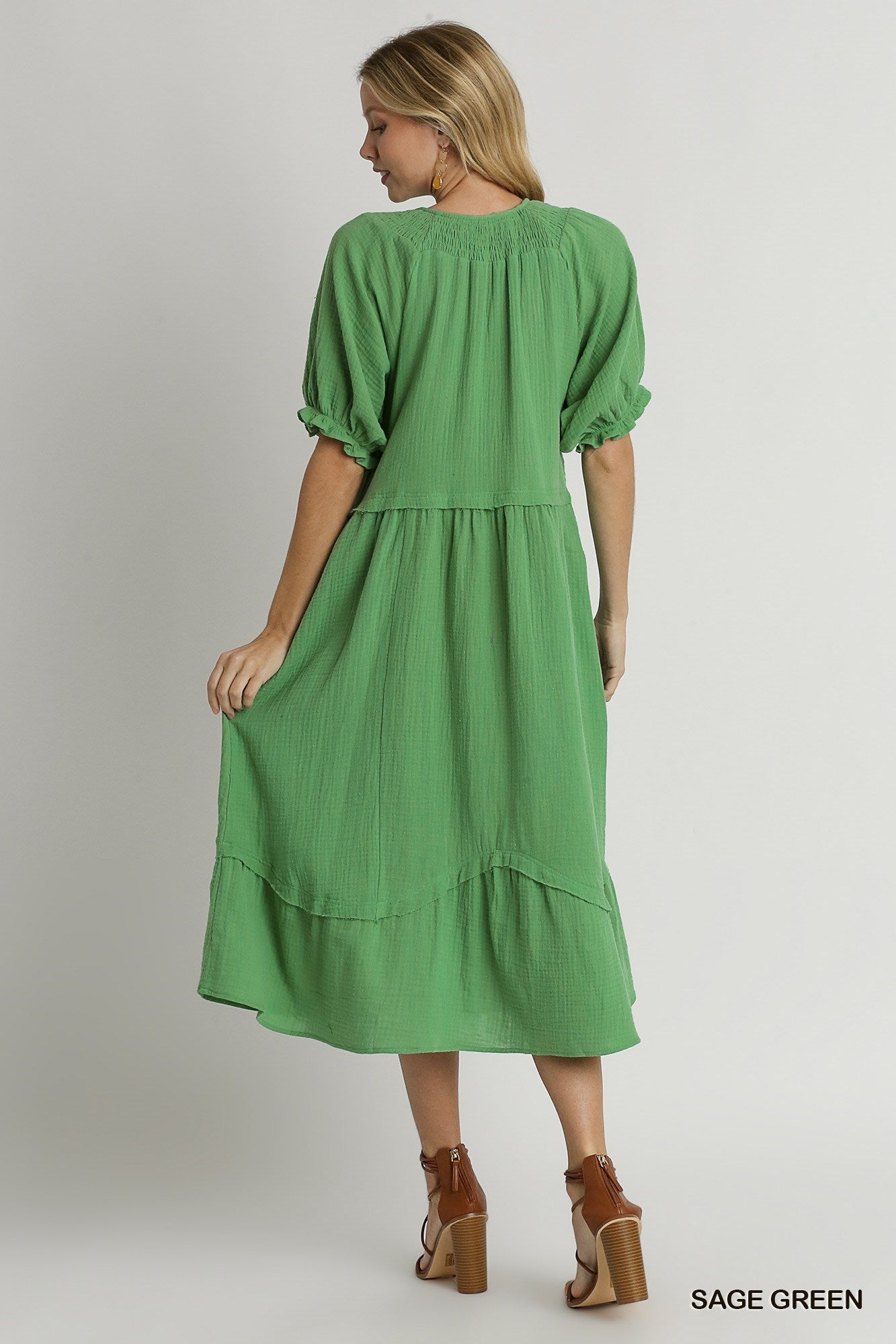 Sage Dress *FINAL SALE*