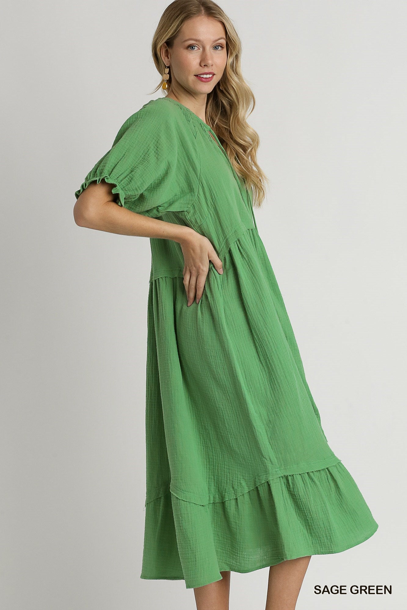 Sage Dress *FINAL SALE*