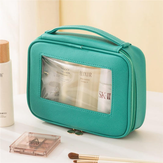 Teal | Clear Bag