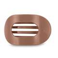 Mocha Mousse - Flat Round TELETIES Hair Clip