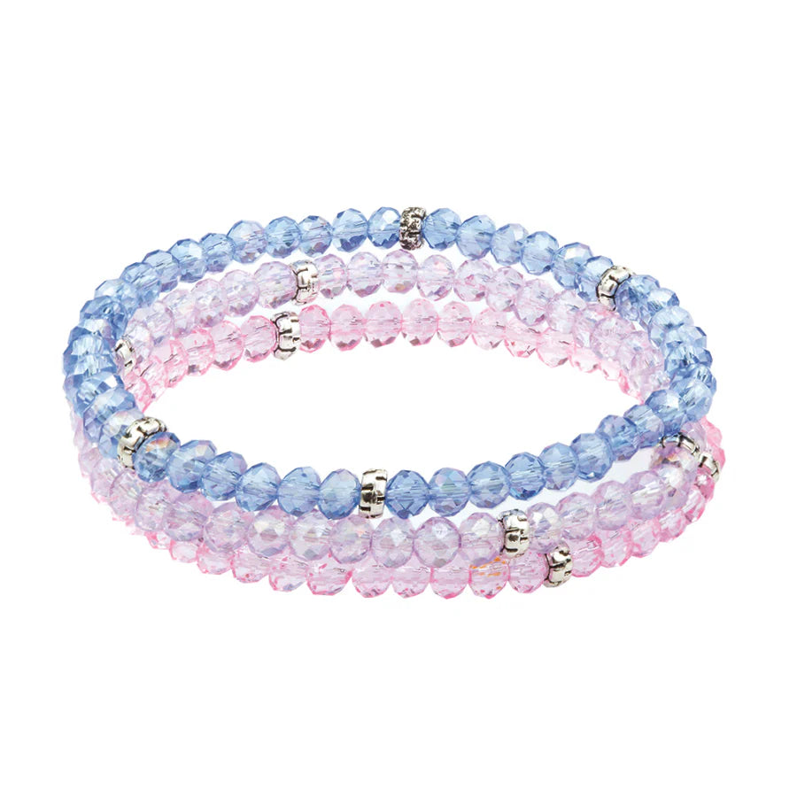 Kids 3 Stack Mini Crystal Bracelets