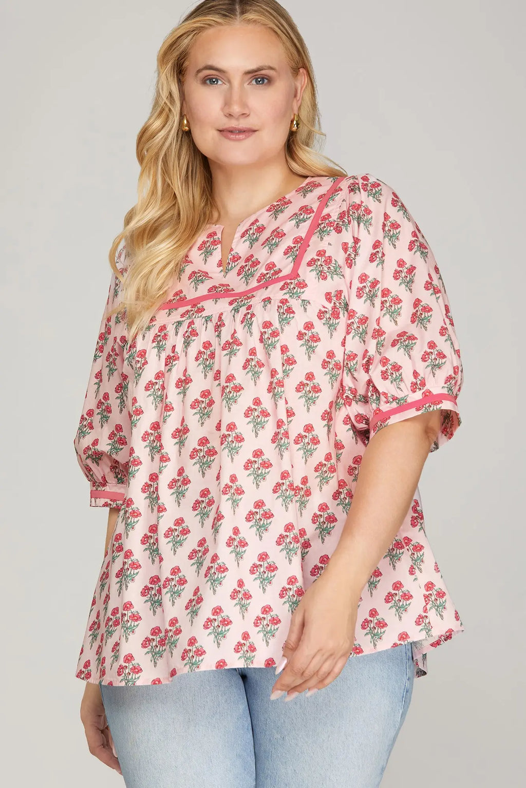Wildflower Sky Top | Pink