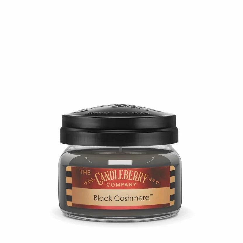 Black Cashmere Small Candleberry Candle