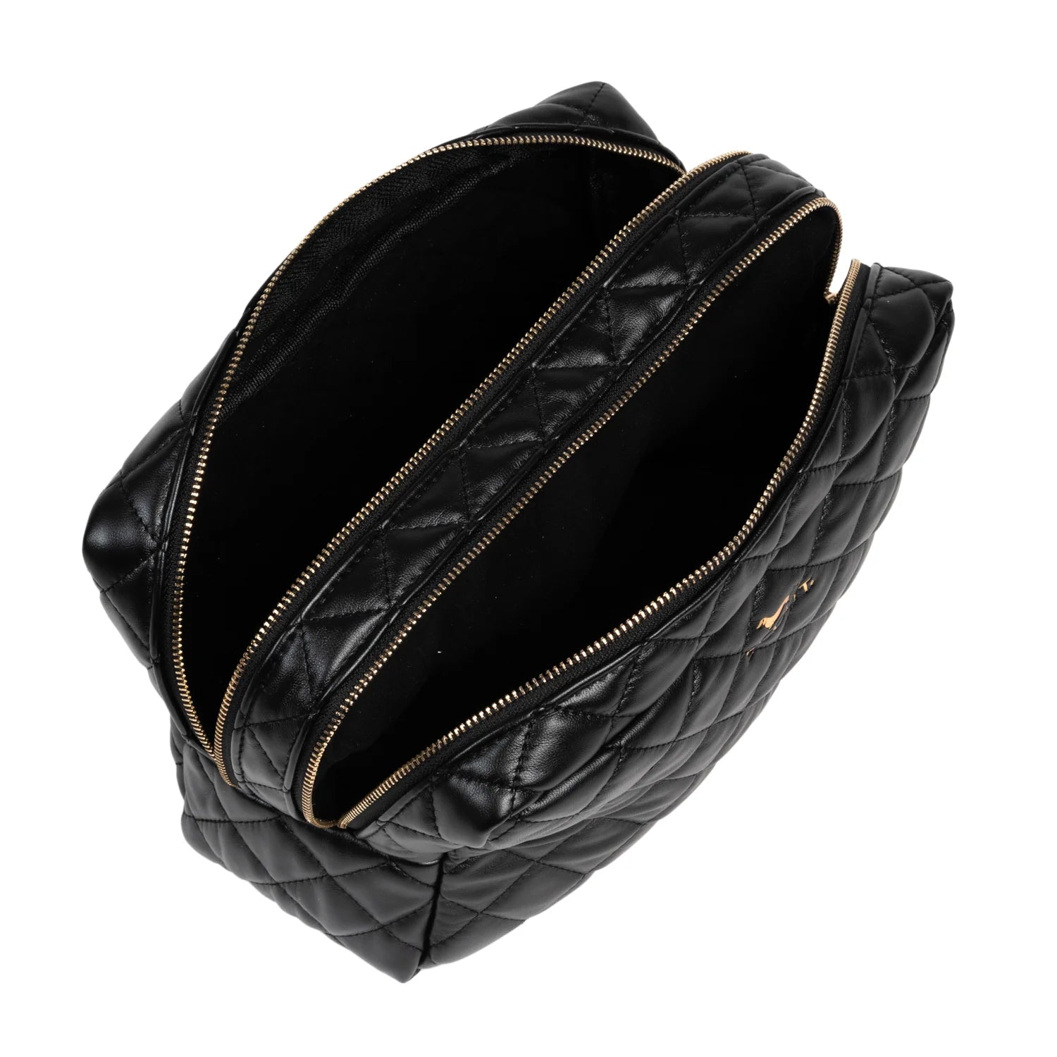 2 Way SCOUT Quilted Toiletry Bag | Black