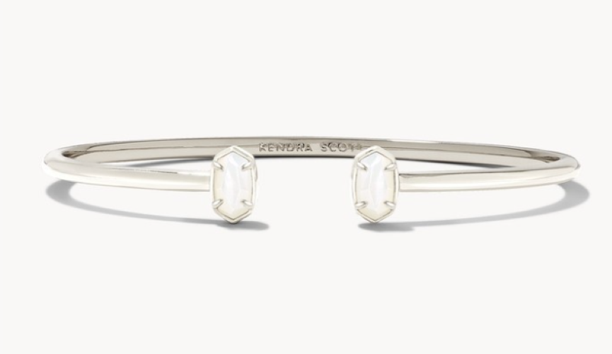 Kendra Scott bracelet with mini ivory oval stones