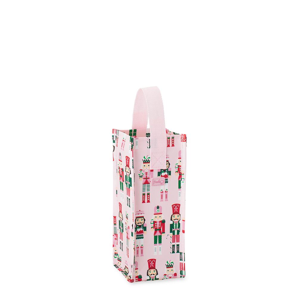 Sugar Plum Soldiers Swig Reusable Wine Gift Bag