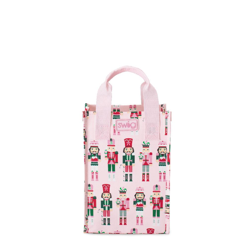 Sugar Plum Soldiers Swig Tall Reusable Bag