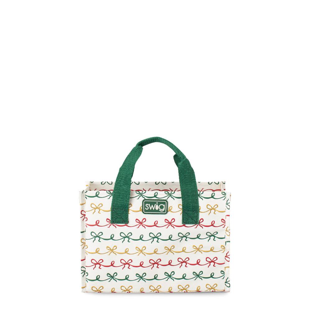 Christmas Bows Swig Small Reusable Bag