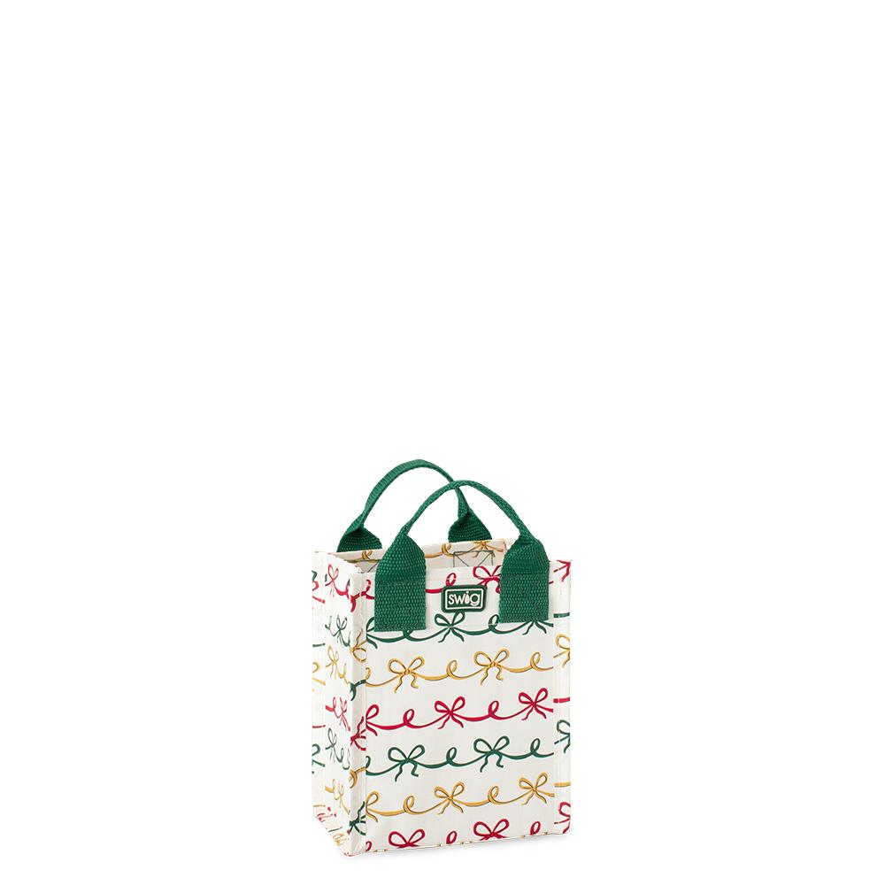Christmas Bows Swig Mini Reusable Bag