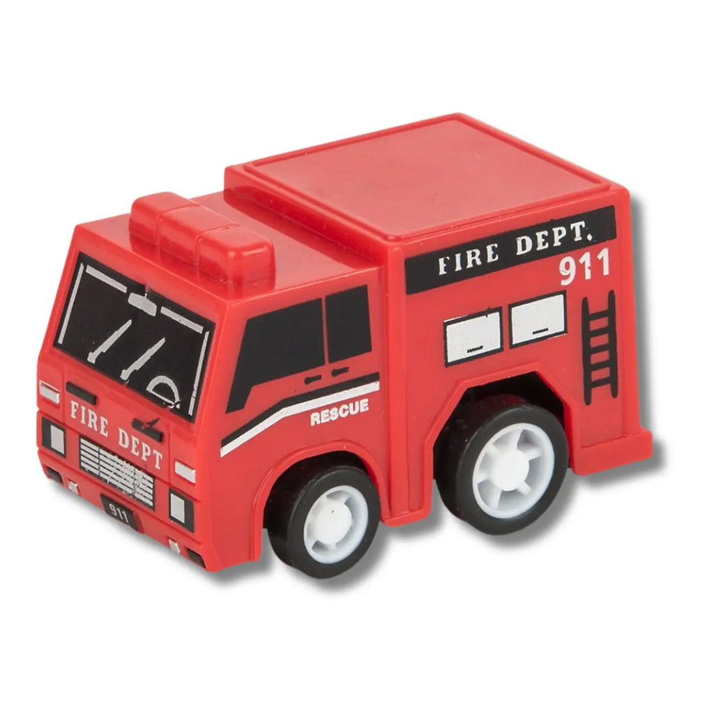 Pull Back Fire Rescue Truck