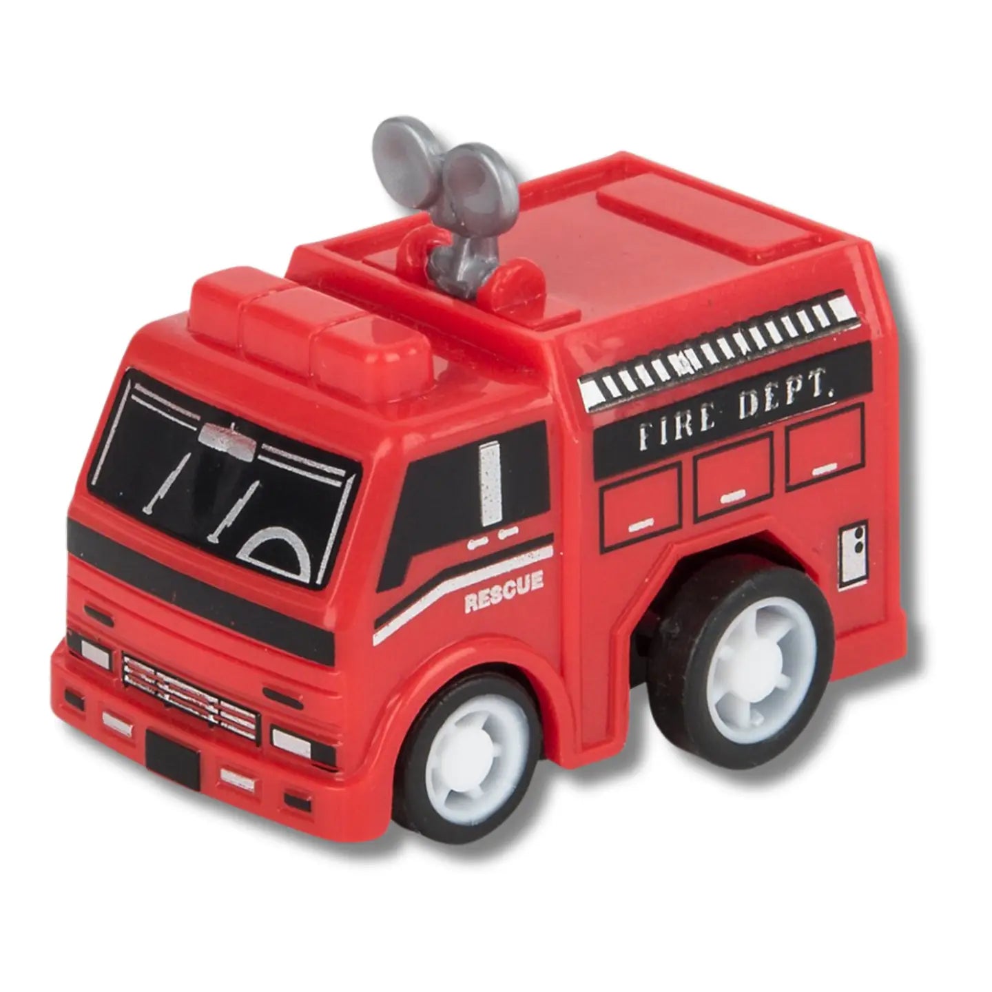 Pull Back Fire Rescue Truck