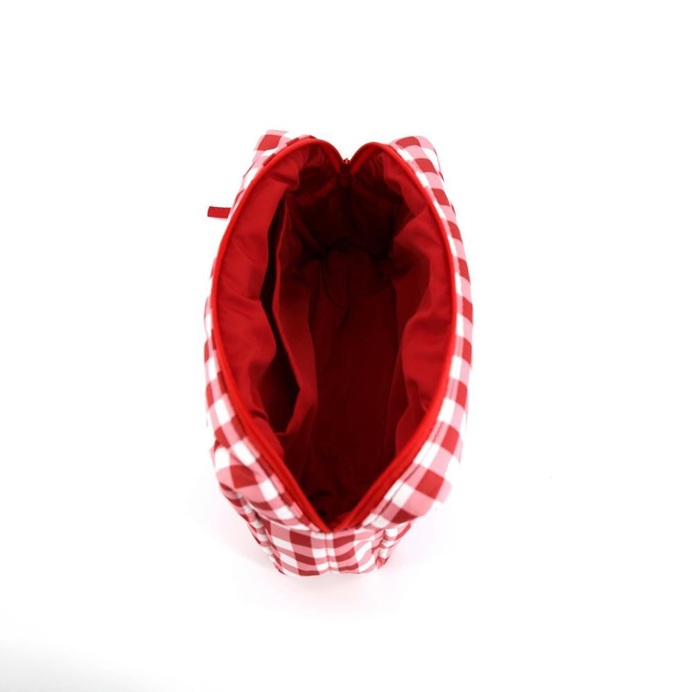 Red Puffer Pouch