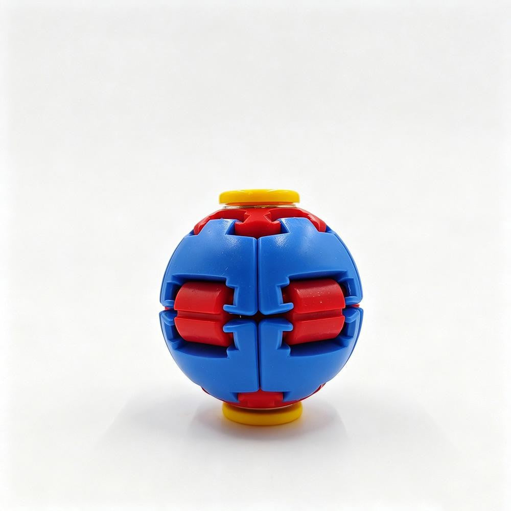 Blue fidget ball