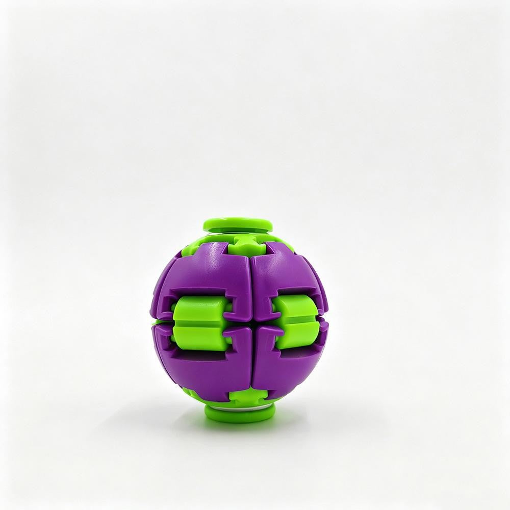 Purple fidget ball
