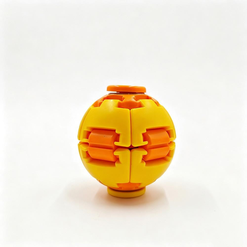 Yellow fidget ball