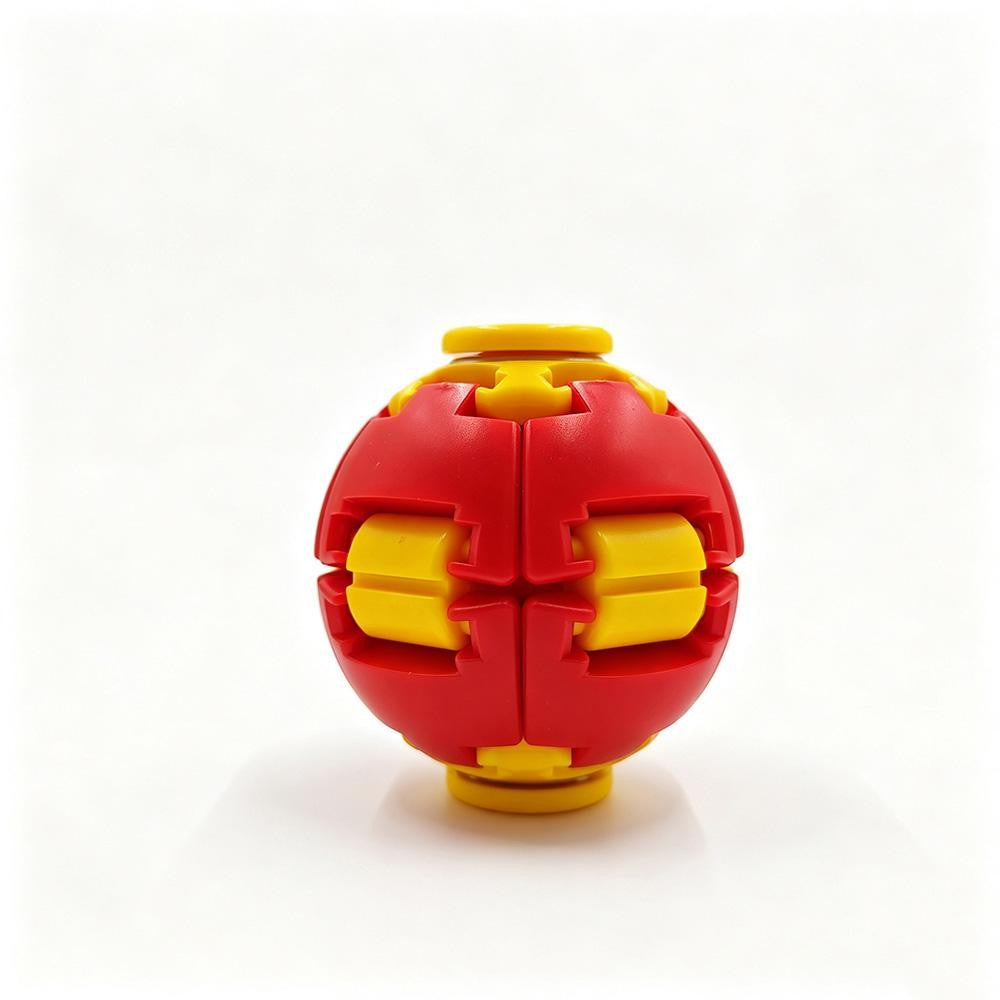 Red fidget ball